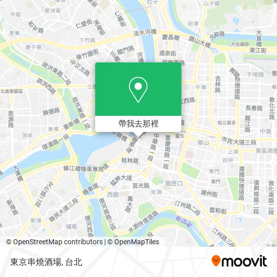 東京串燒酒場地圖