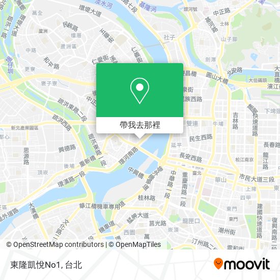 東隆凱悅No1地圖