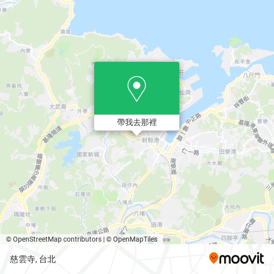 慈雲寺地圖