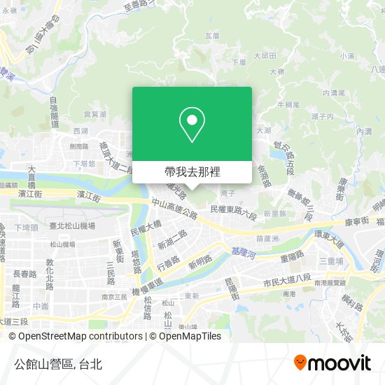 公館山營區地圖