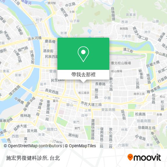 施宏男復健科診所地圖