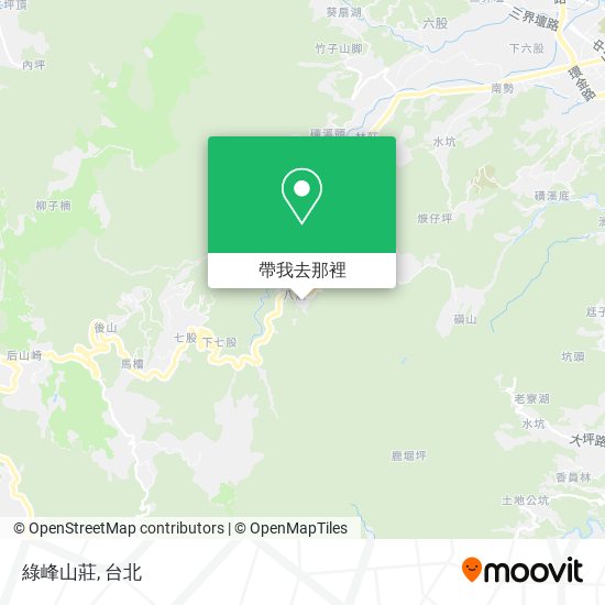 綠峰山莊地圖
