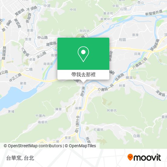 台華窯地圖