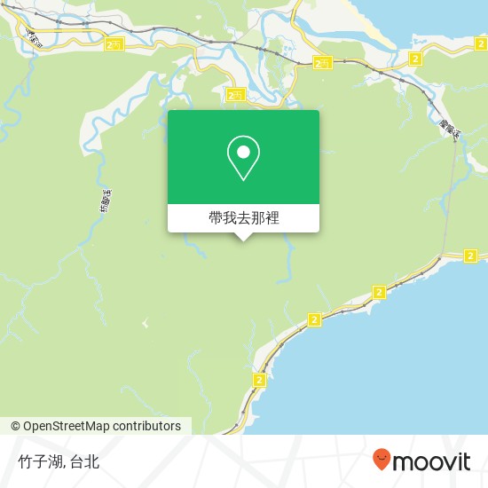 竹子湖地圖