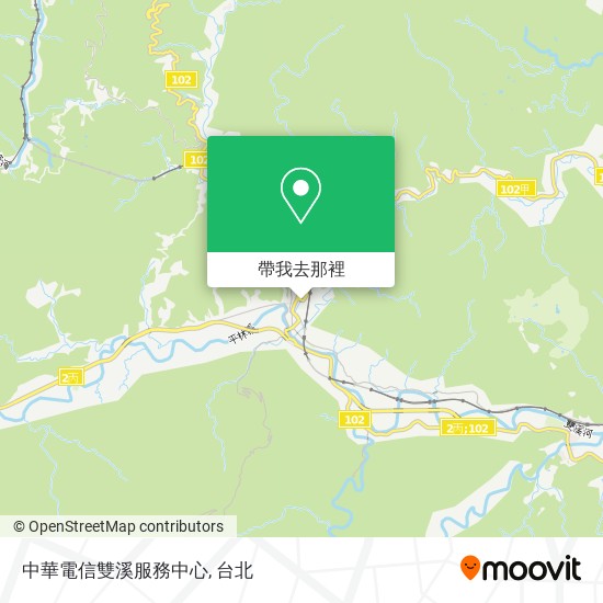 中華電信雙溪服務中心地圖
