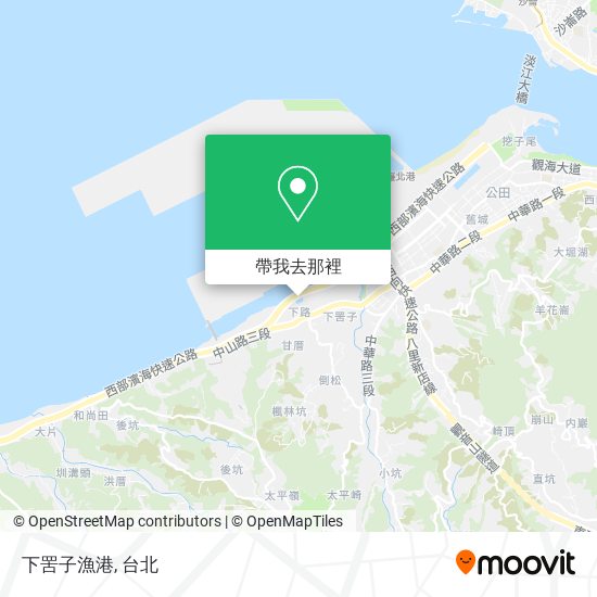 下罟子漁港地圖