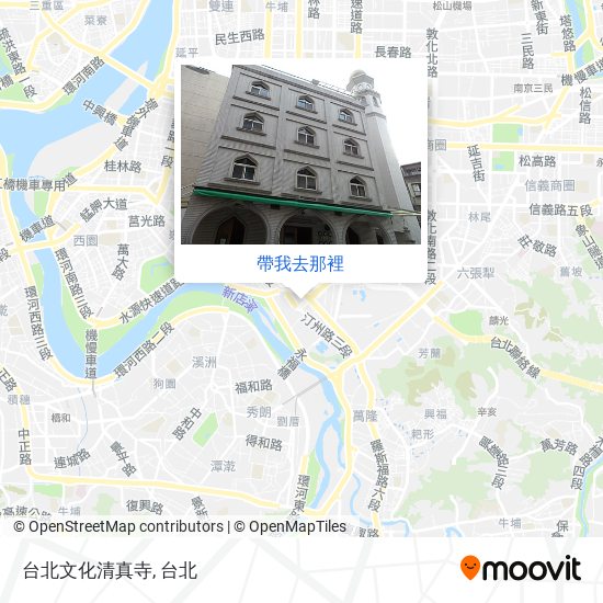台北文化清真寺地圖
