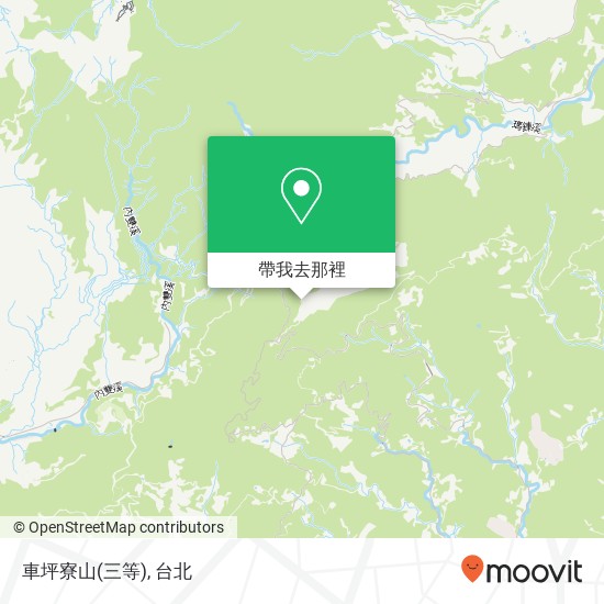 車坪寮山(三等)地圖