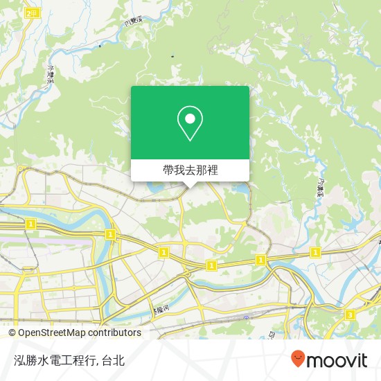 泓勝水電工程行地圖