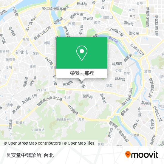 長安堂中醫診所地圖