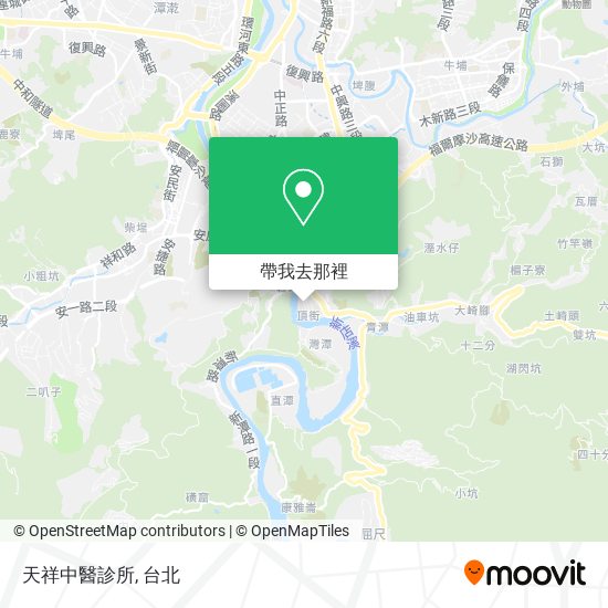 天祥中醫診所地圖