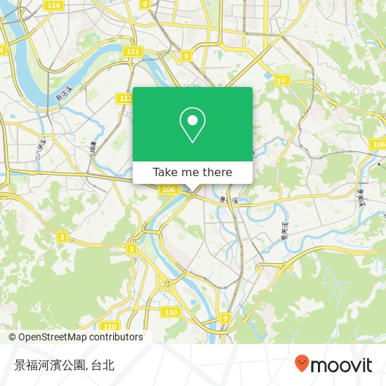 景福河濱公園地圖
