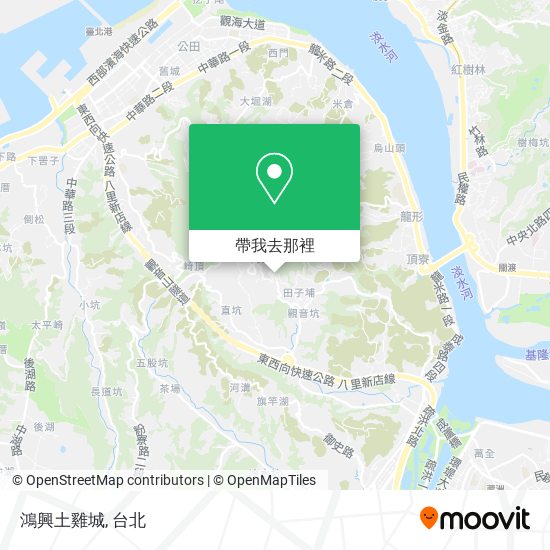 鴻興土雞城地圖