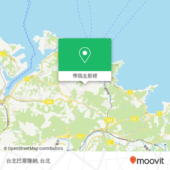 台北巴塞隆納地圖