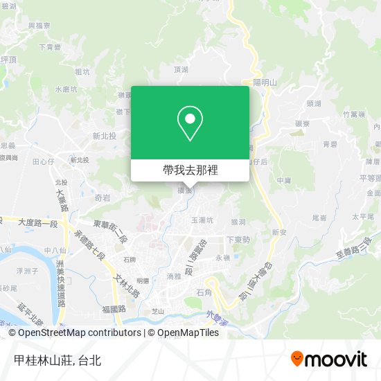 甲桂林山莊地圖