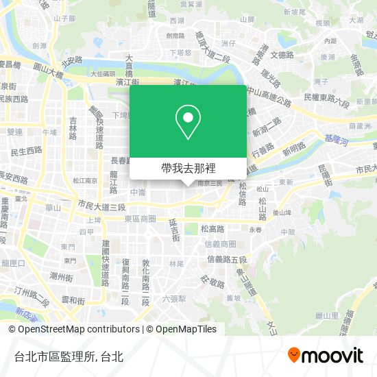 台北市區監理所地圖