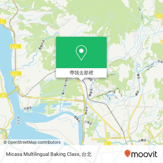 Micasa Multilingual Baking Class地圖