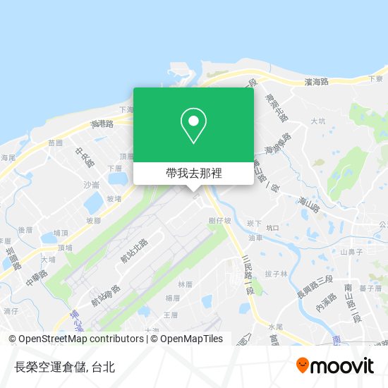 長榮空運倉儲地圖