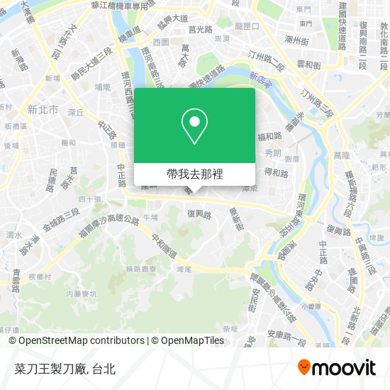菜刀王製刀廠地圖