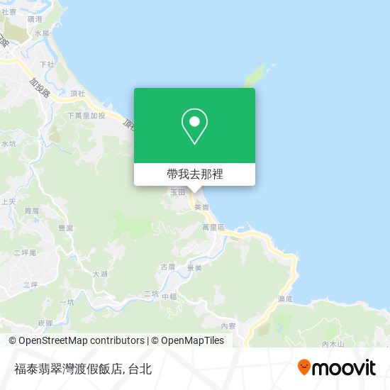 福泰翡翠灣渡假飯店地圖