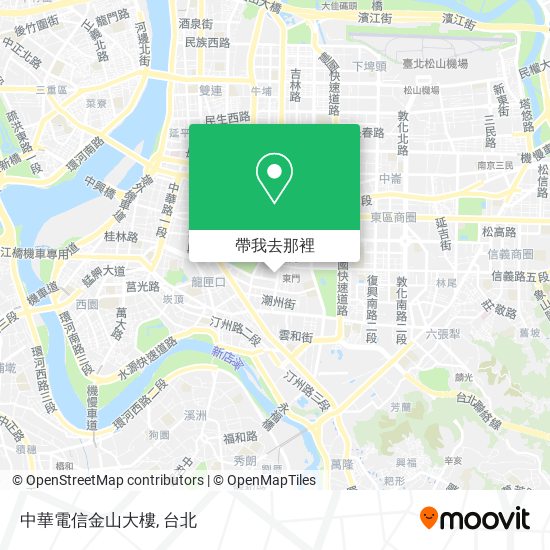 中華電信金山大樓地圖