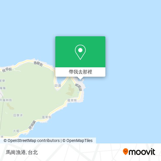 馬崗漁港地圖