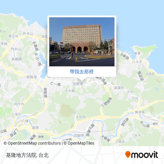 基隆地方法院地圖