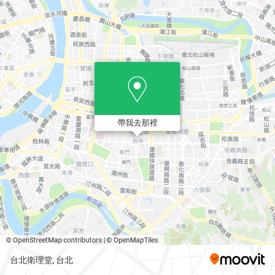 台北衛理堂地圖