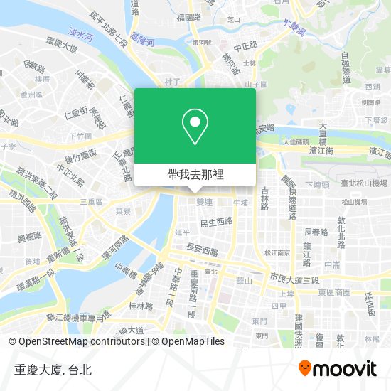 重慶大廈地圖