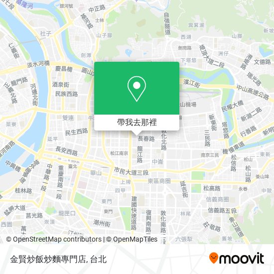 金賢炒飯炒麵專門店地圖