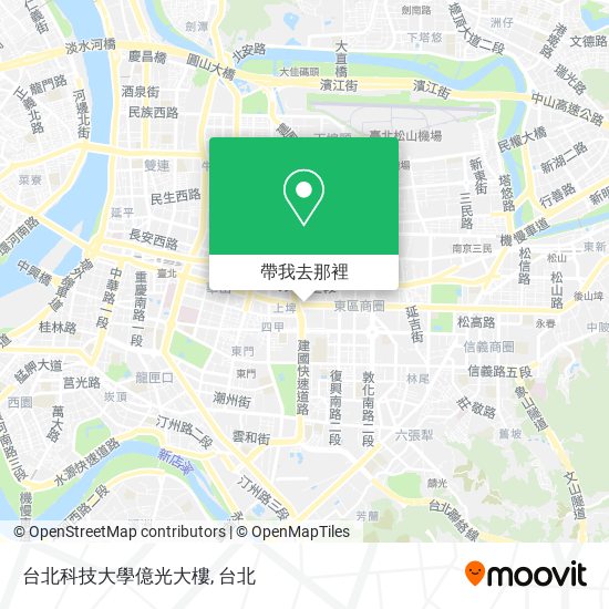 台北科技大學億光大樓地圖