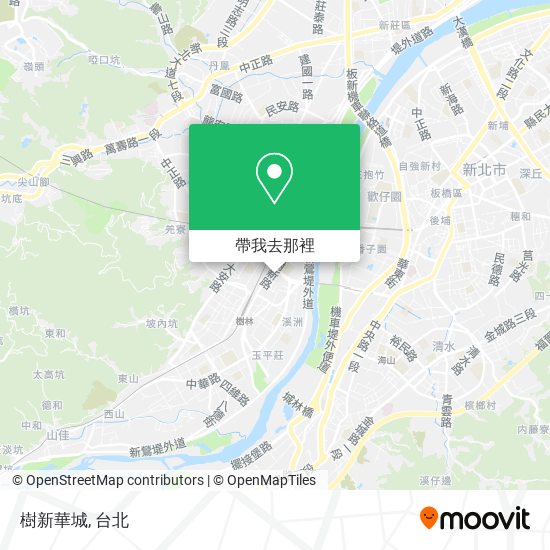 樹新華城地圖