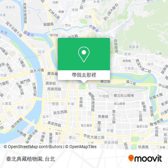 臺北典藏植物園地圖
