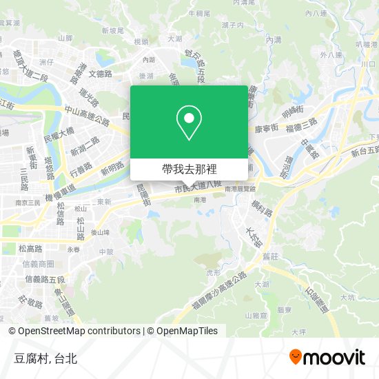 豆腐村地圖