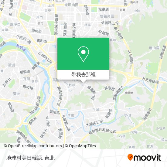 地球村美日韓語地圖