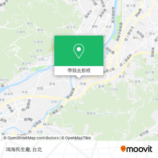 鴻海民生廠地圖