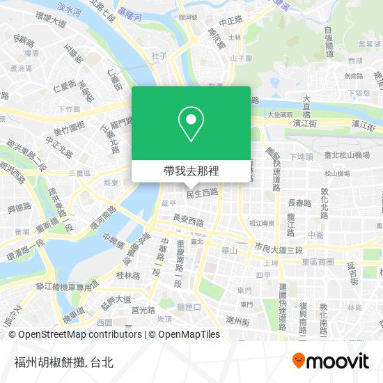 福州胡椒餅攤地圖