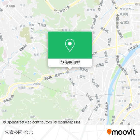 宏慶公園地圖