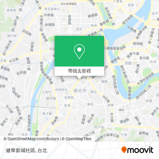 健華新城社區地圖