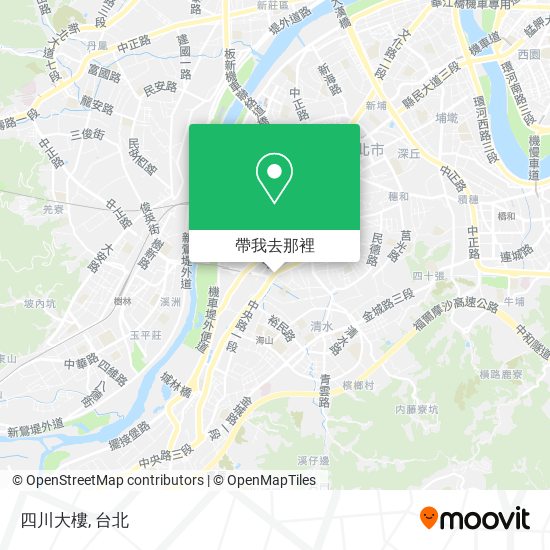 四川大樓地圖