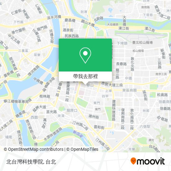 北台灣科技學院地圖