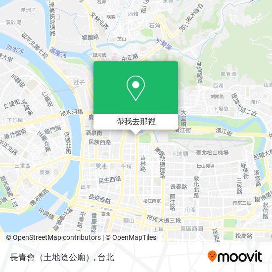 長青會（土地陰公廟）地圖