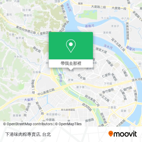 下港味肉粽專賣店地圖