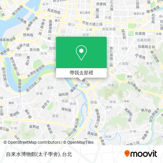 自來水博物館(太子學舍)地圖