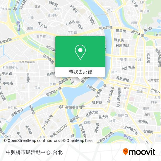 中興橋市民活動中心地圖