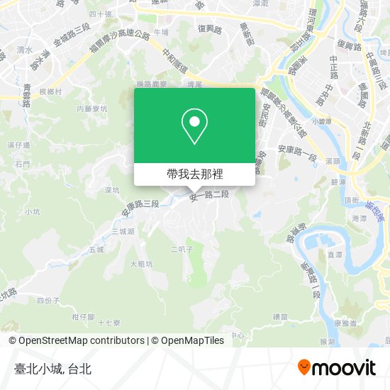 臺北小城地圖