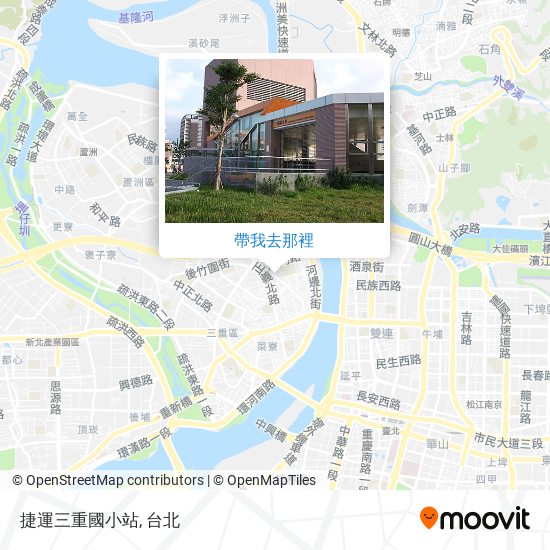 捷運三重國小站地圖