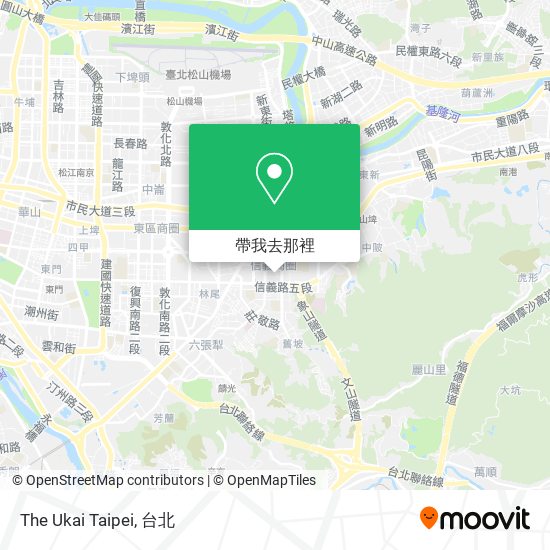 The Ukai Taipei地圖