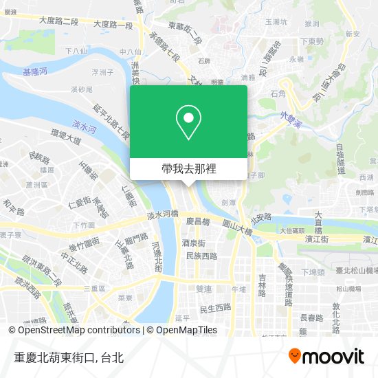 重慶北葫東街口地圖