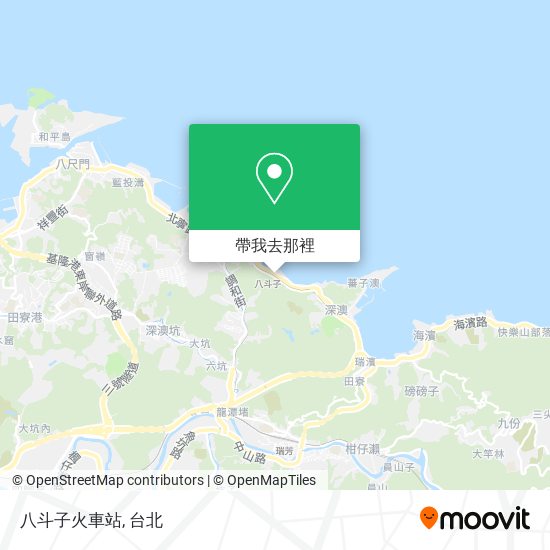 八斗子火車站地圖